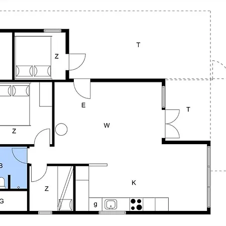 Bl1466-pandrup-lunekrogen-14 Ferienhaus *